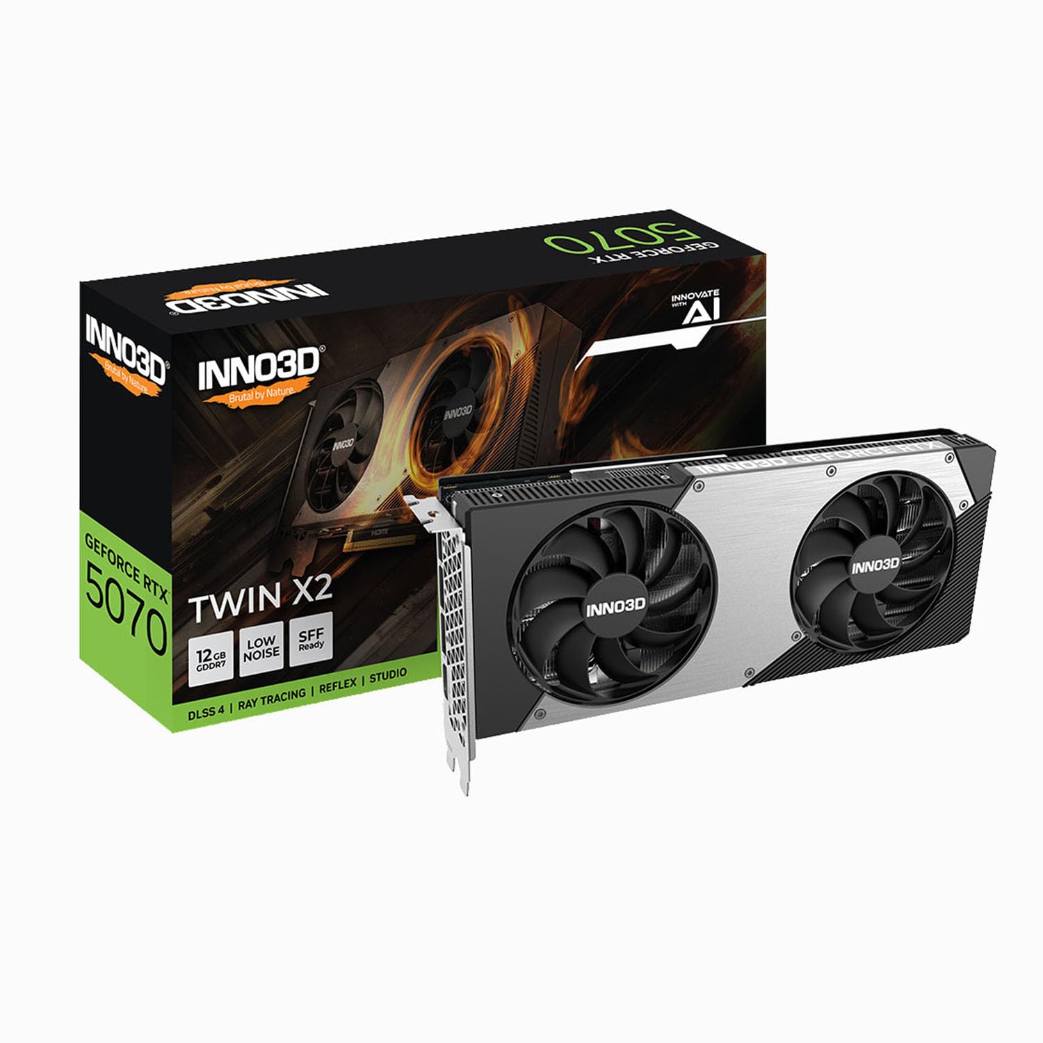Amazon | Inno3D GeForce RTX 5070 ツイン X2 OC 12GB GDDR7