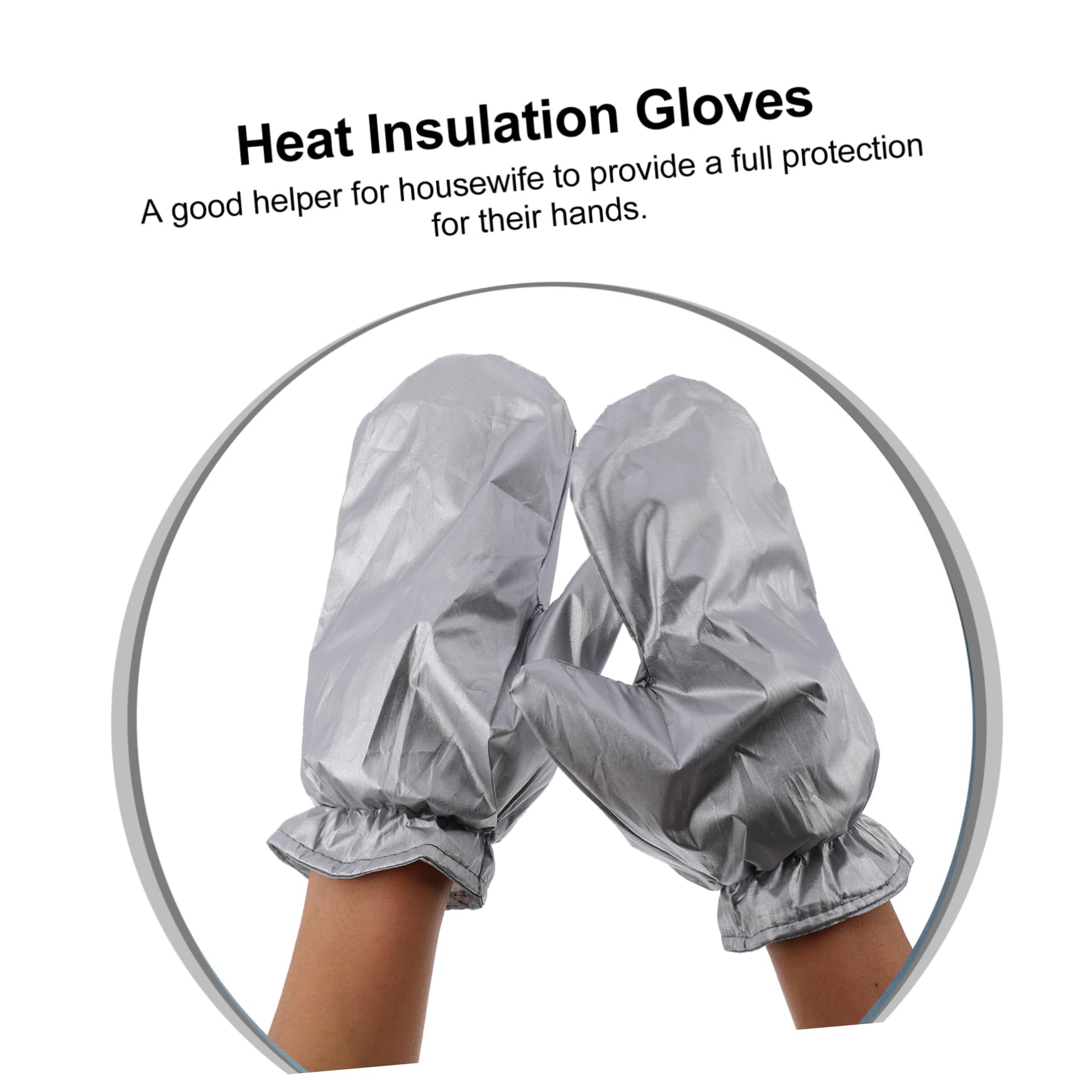 DOITOOL 6pezzi Guanti Da Stiro Antiscottatura Guanti Isolanti Pratici Per Protezione Manuale Durante Stiro e Cottura Per Lavori Termici e Impermeabili