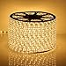 Produktbild GreenSun LED Lighting 50M Warmweiß LED Strip 1800leds Ø13mm Band leiste IP54 Lichterschlauch Lichterkette Lichtschlauch Schlauch Licht für Außenbereich Innenbereich Party Weihnachten