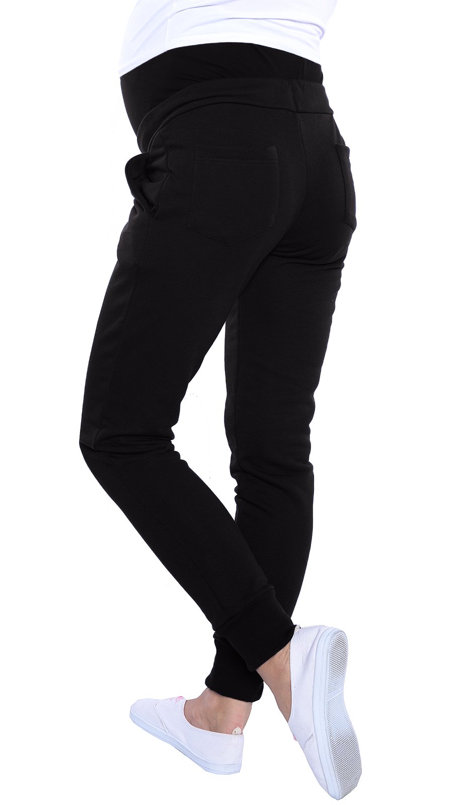 Mija - Pantaloni da Gravidanza Casual con Pannello sul Ventre Abbigliamento Premaman 4060