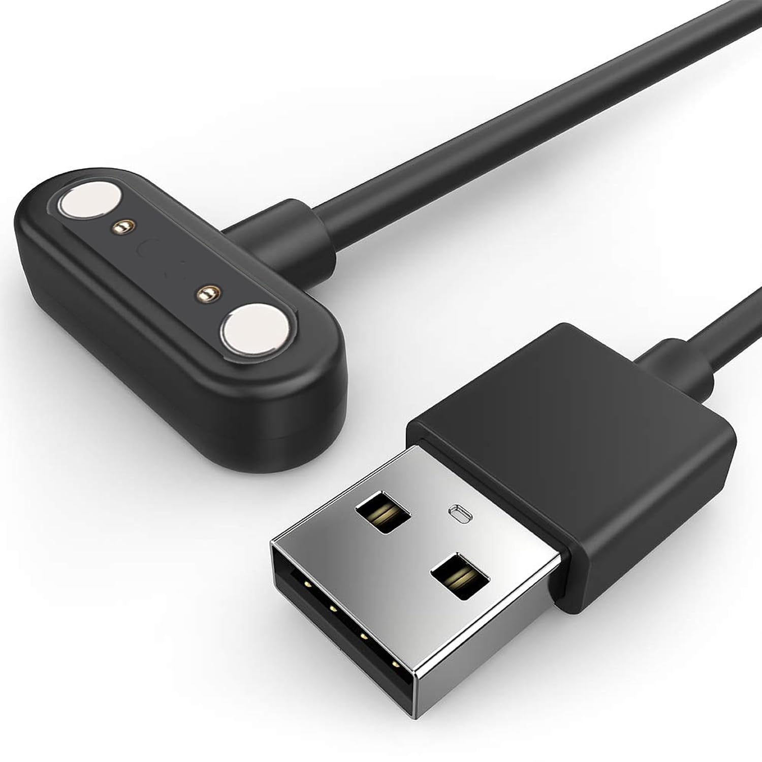 Lamshaw Compatible with EZON C022Pro Charger, USB Charging Dock Cable Compatible with EZON C022Pro Armband (Black+Black)