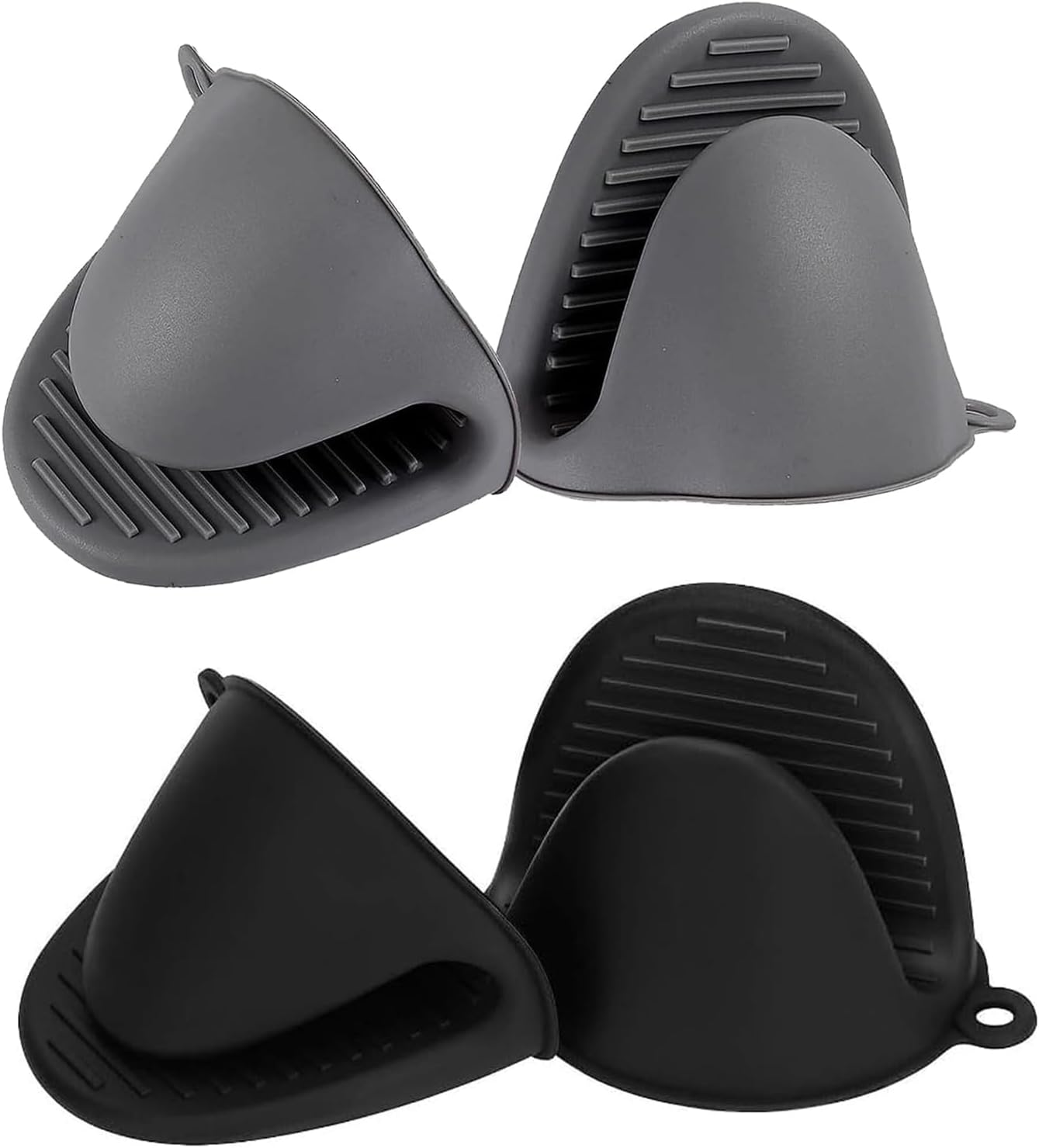 Silicone Oven Gloves, 14.6 Inch Extra Long Silicone Oven Mitts, Extra - View #13