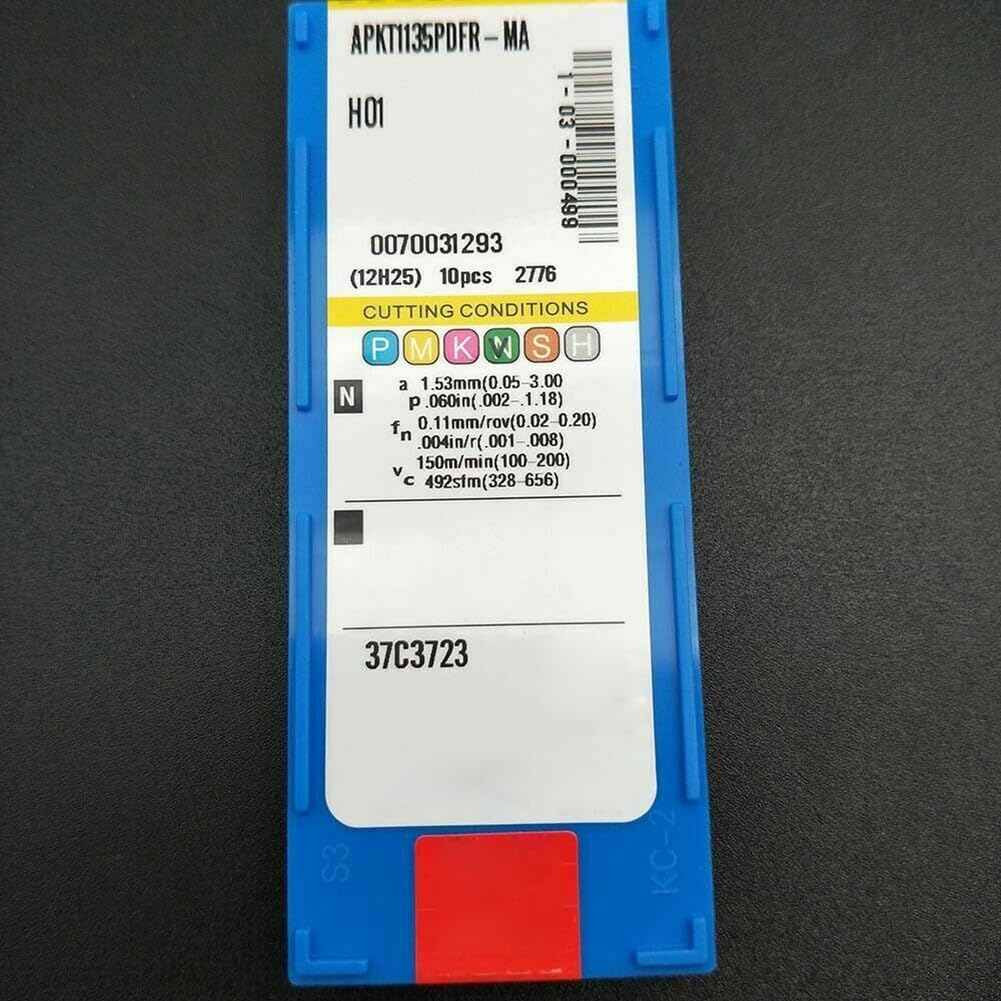 CNC-Hartmetall-Einsatz-Fräser, APKT1135PDFR-MA H01 APMT1135 CNC-Hartmetall-Aluminium-Fräser-Klinge