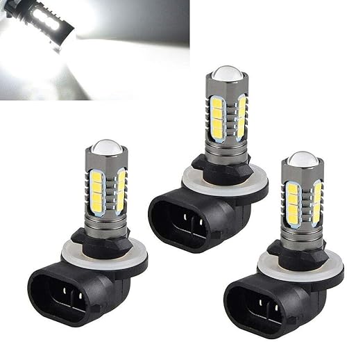 Paquete de 3 bombillas LED de repuesto para faros delanteros Polaris Sportsman ACE HAWKEYE MAGNUM RZR 1600LM y 90W por bombilla, 4011066, 4030048,