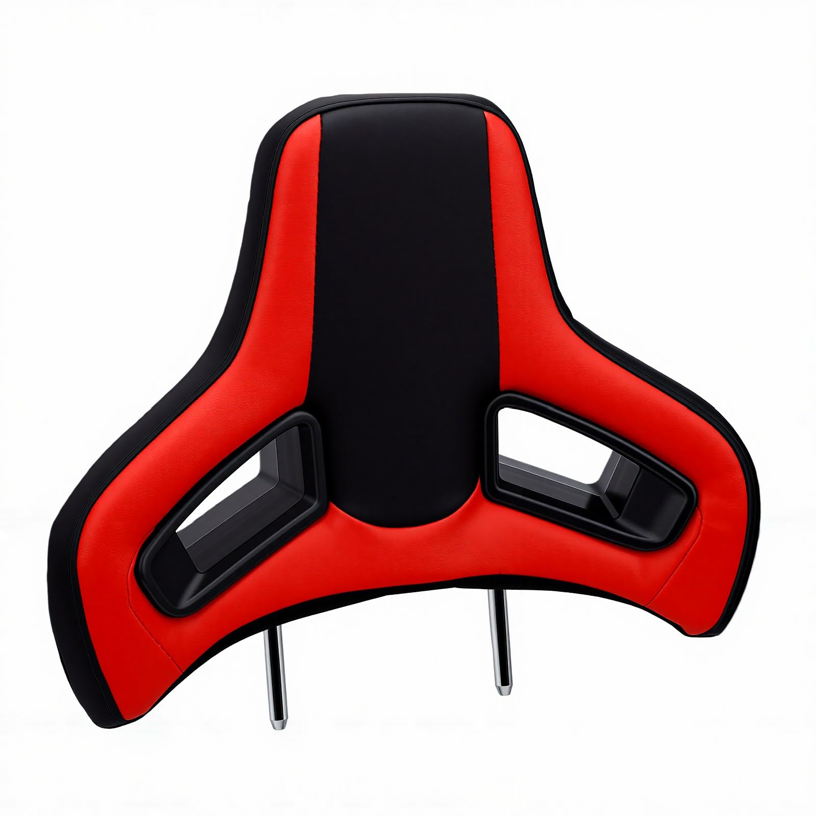 Annadue Appui-tête de Siège de Course, Appui-tête Plug and Play en Cuir PVC de 14 Mm, Oreiller Cervical Confortable Universel pour Voiture et Automobile