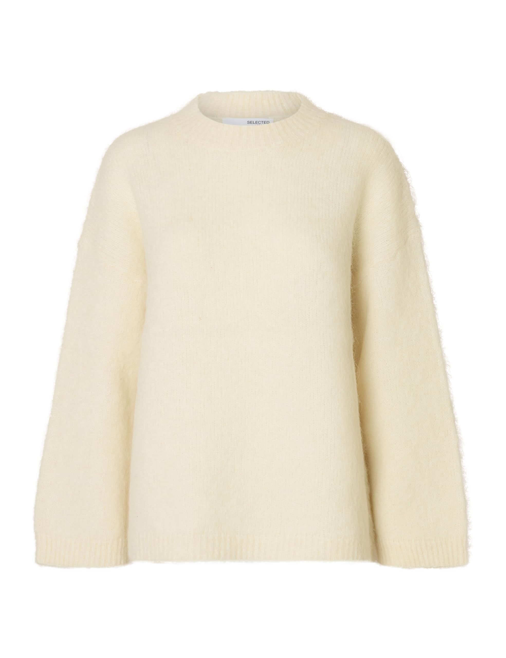 SELECTED FEMME Damen Slfgabriella Ls Knit New O-Neck Noos Slfgabriella Ls Knit New O-Neck Noos (1er Pack)