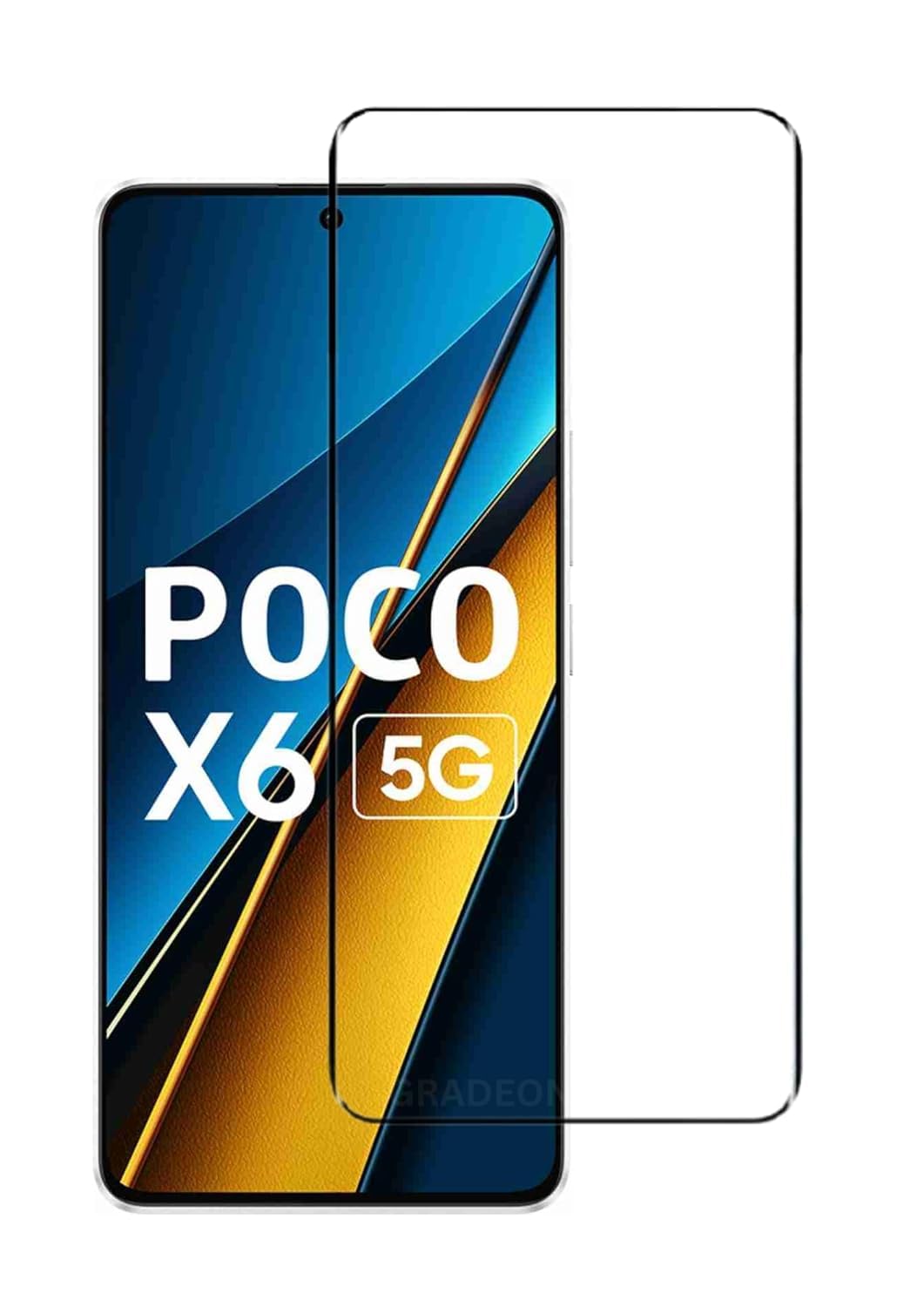 COCOBRICKS® POCO X6 5G Tempered glass 9H Hardness HD Glue Cover Friendly Anti-scratch Screen guard for POCO X6 5G with Easy Self Installation Kit (Pack of 1) (B0D5N7JBND) Amazon Price History, Amazon Price Tracker