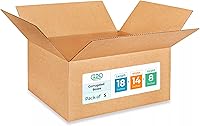 Vista 67 de Cajas largas de envío y mudanza de 28 x 12 x 12 pulgadas (paquete de 10) – Resistencia extra 200 lb vs regulares – Cajas de cartón corrugado