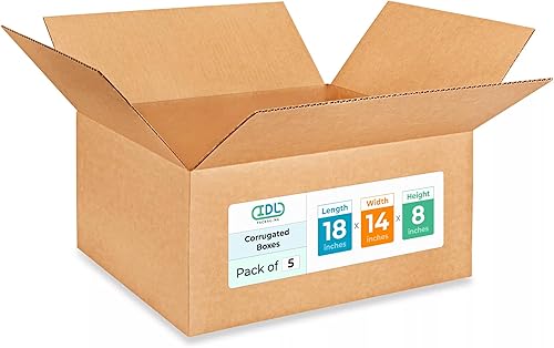 Miniatura 149 de Cajas para envío IDL Packaging - B-1266-5 de cartón corrugado, tamaño pequeño, de 12 pulgadas de largo x 6 pulgadas de ancho x 6 pulgadas de alto