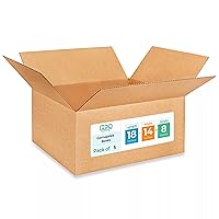 Vista 71 de IDL Packaging Cajas para envío de cartón corrugado cúbicas de 10 pulgadas de largo x 10 pulgadas de ancho x 10 pulgadas de alto (paquete de 5)