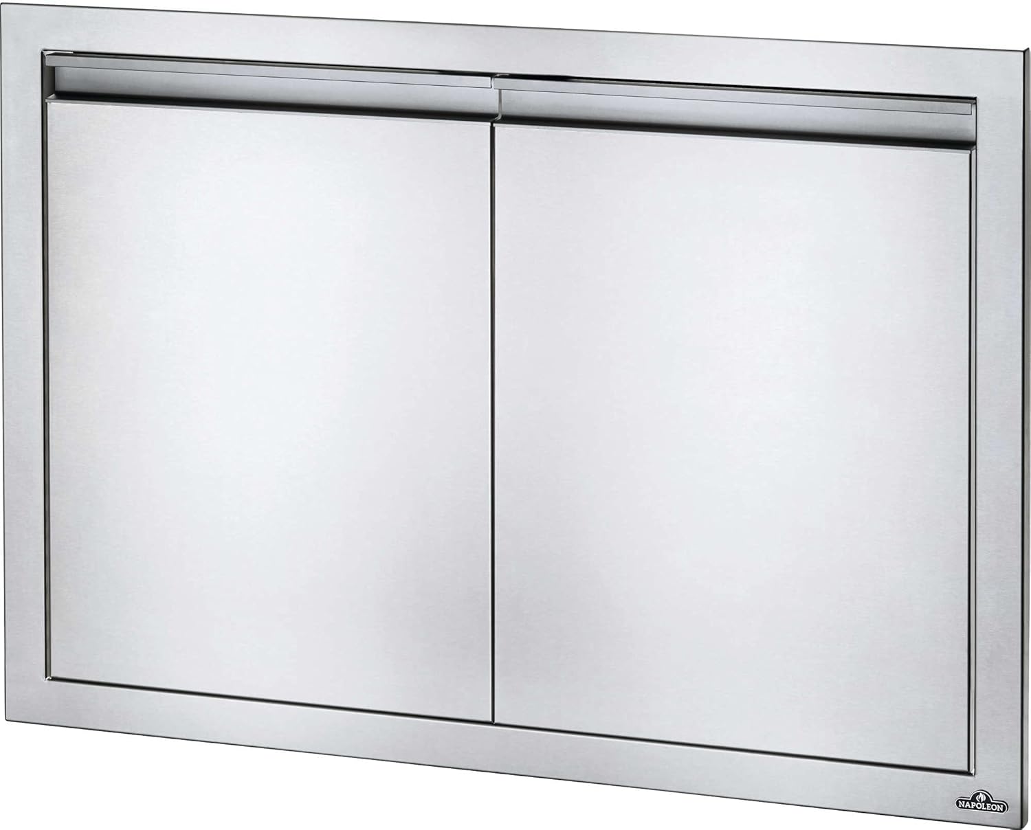 Napoleon Built-in Component - BI-3624-2D - Large Double Door, Stainless Steel, 36-inches Wide by 24-inches Tall, Durable Anodized Aluminum Handles, Soft Close Hardware, Stamp Detail