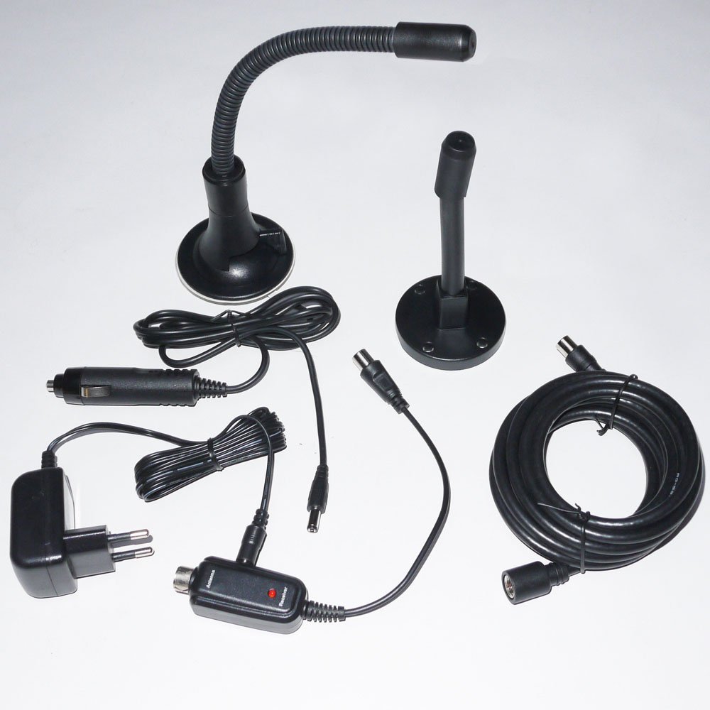 Carbest 494101 DVB-T Antenna Eric per Interni/Esterni