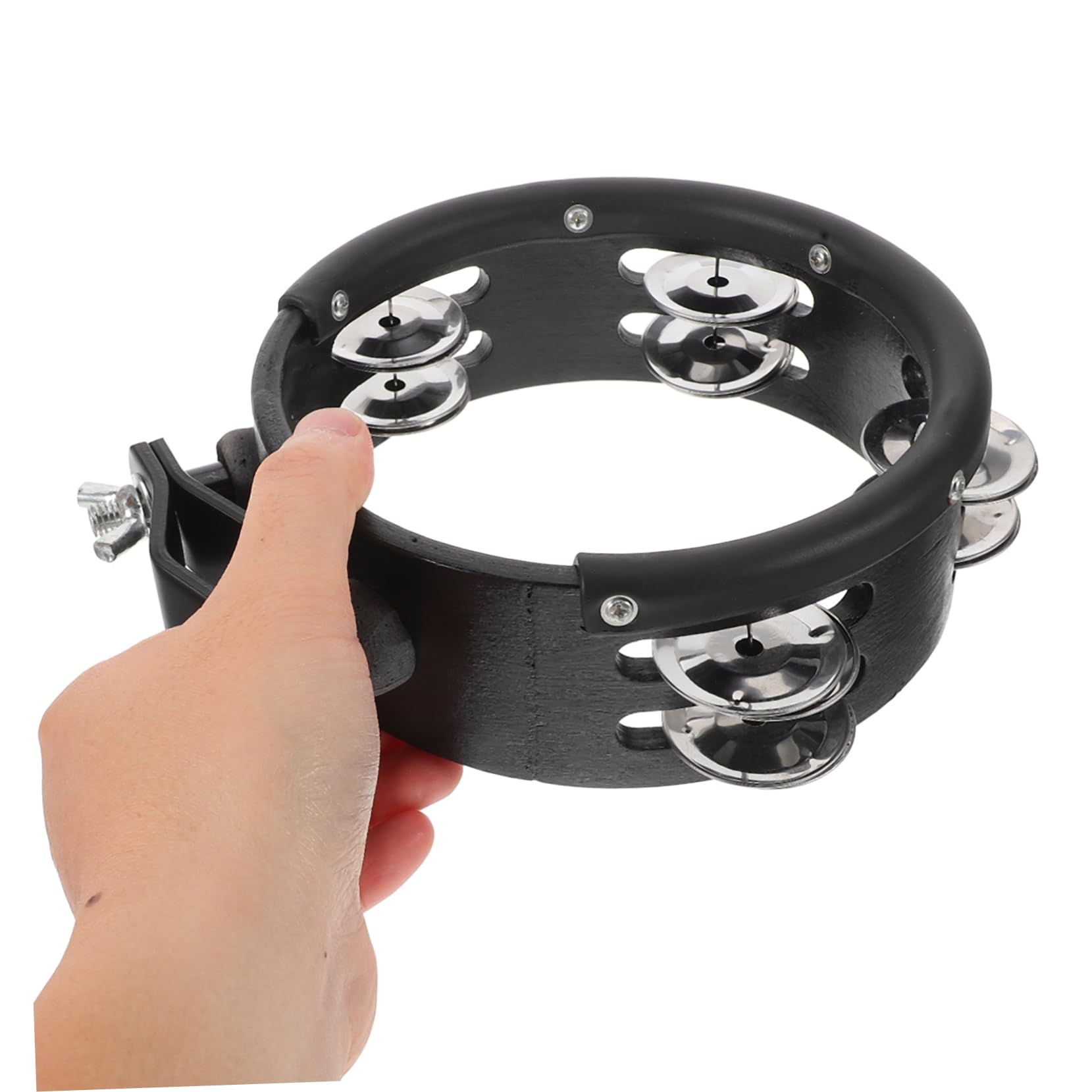 Hi Hat Glocke und Metall mit Rundem 6 Zoll Durchmesser Crisp Tone für Verbessertes Schlagzeug Zubehör bei Musikalischen Auftritten