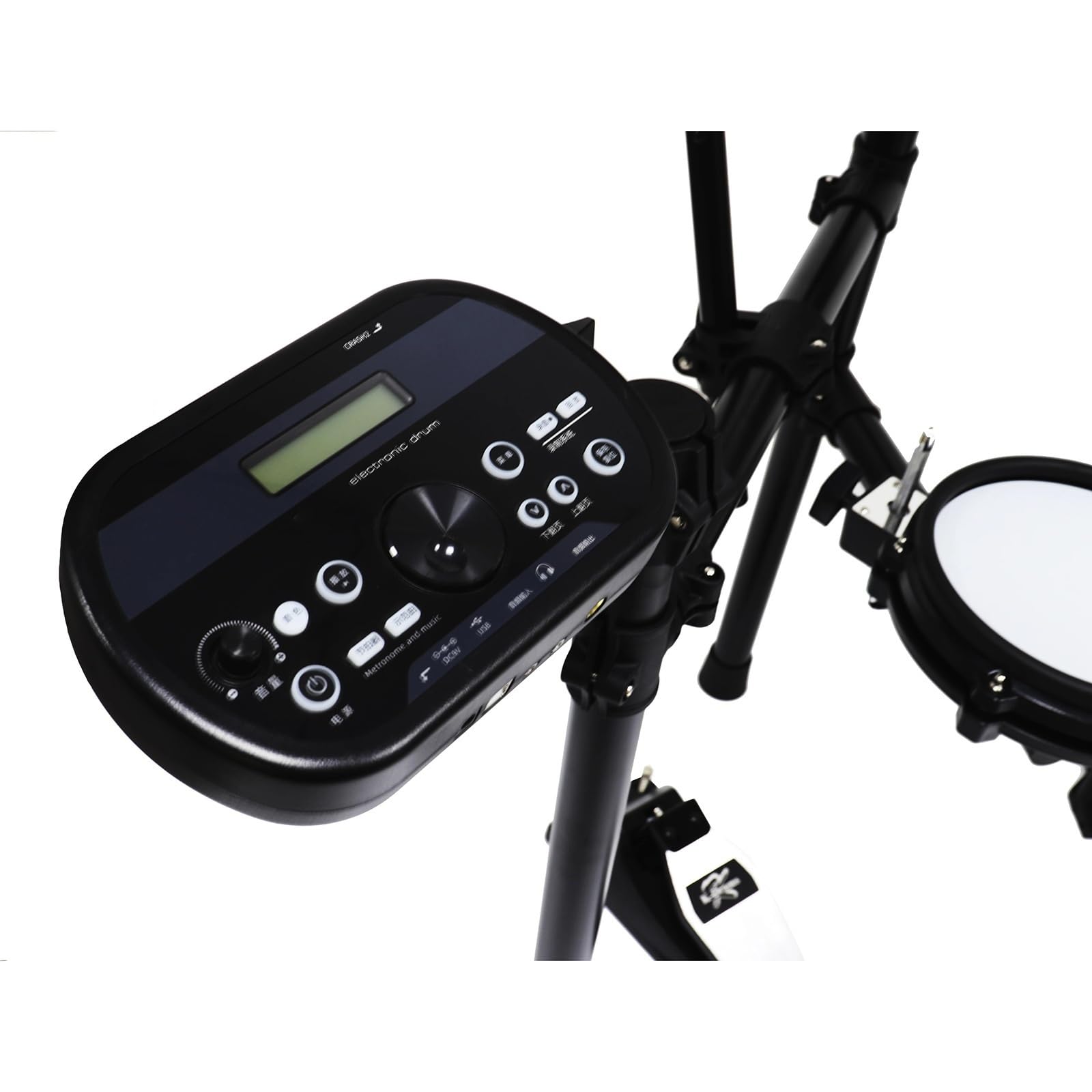 Cyfrowy Zestaw Perkusyjny Perkusja Zestaw Instrumentów Perkusyjnych Z Podwójnym Pedałem Dla Dorosłych Uczniów Kit Perkusja Elektroniczna