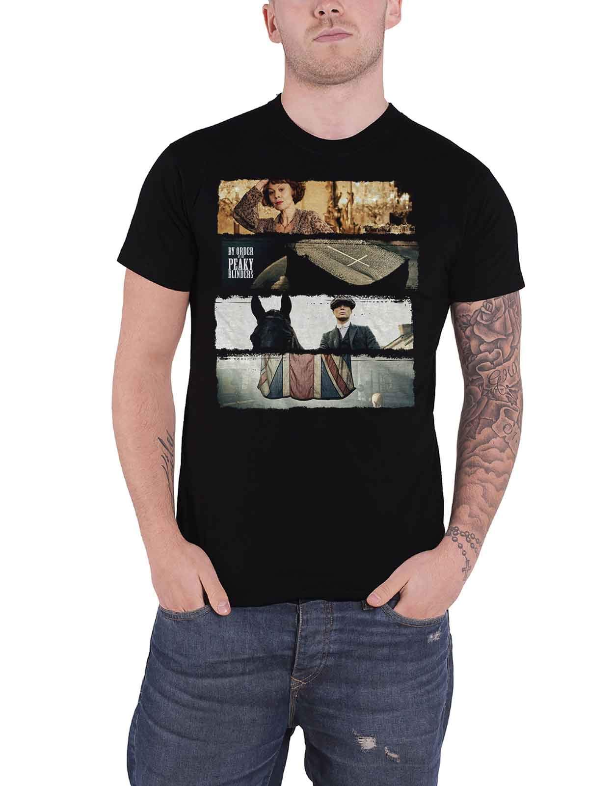 Peaky Blinders Slices Logo T Shirt