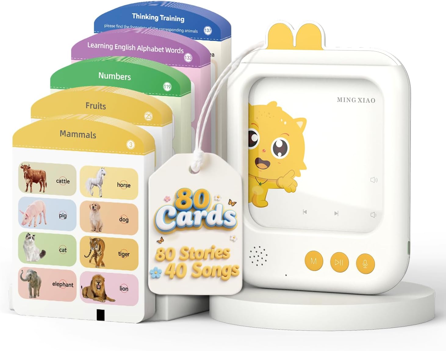 Talking Flash Cards, Montessori Learning Toy with 700+ Words, Built-in Stories & Songs – Educational Talking Flash Cards for Speech Therapy, Autism, and Toddler Gifts for Ages 3, 4, 5, 6