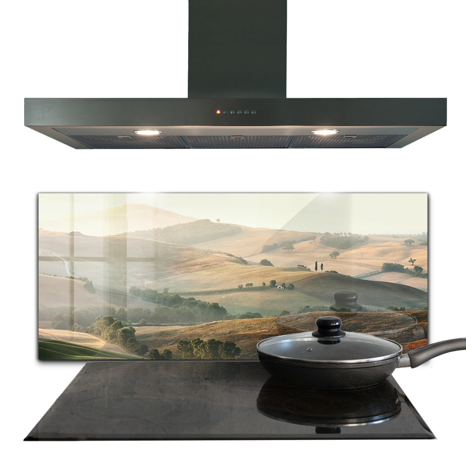 Panneau de cuisine 125x50cm idéal pour transformer votre décoration murale style Toscane
