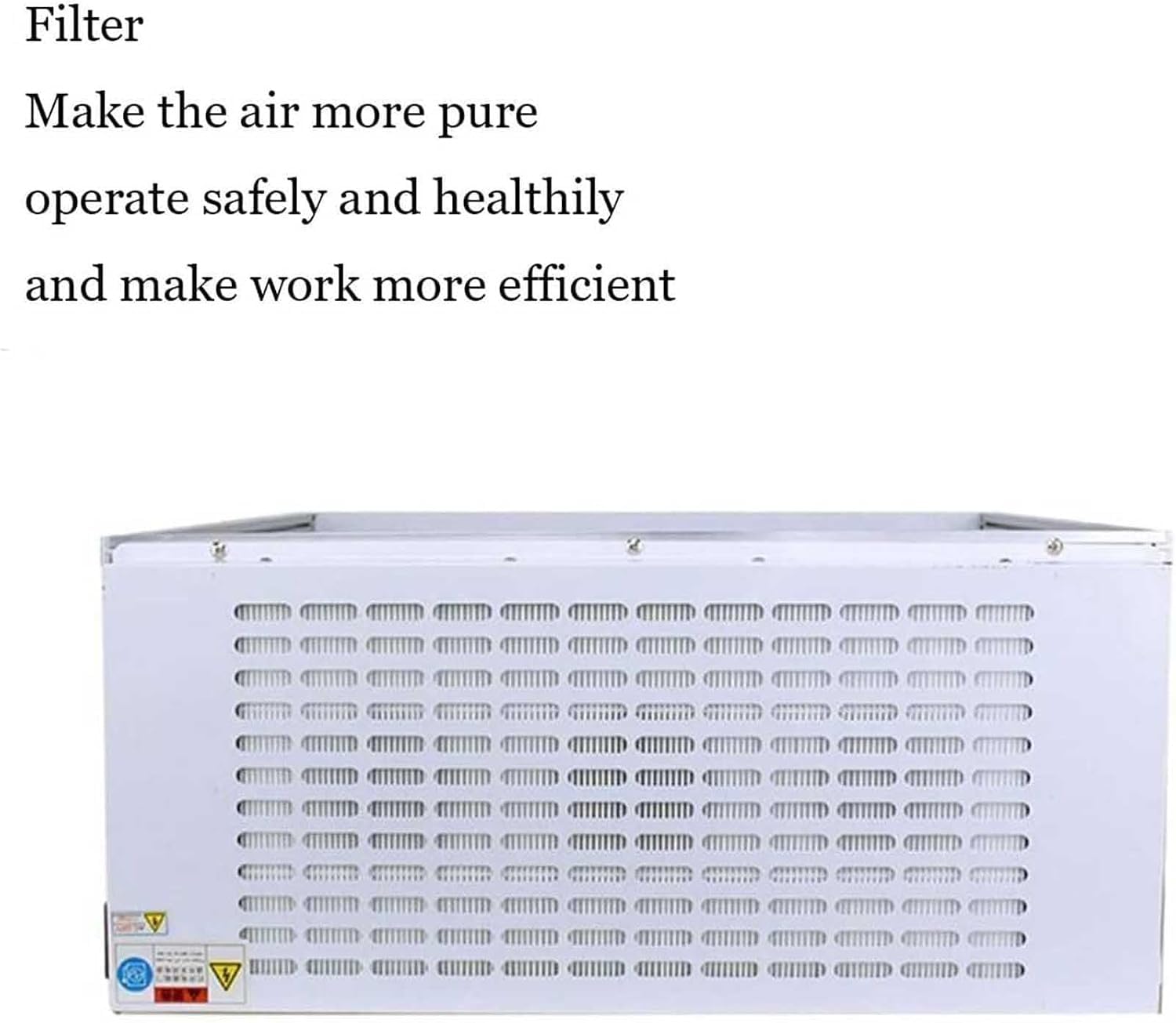 Campana de Flujo laminar con Triple Ventilador, Cabina de Flujo laminar Vertical, Campana de Flujo laminar Vertical de Aluminio con Filtro HE-PA H14, área de Trabajo de 26x12x20