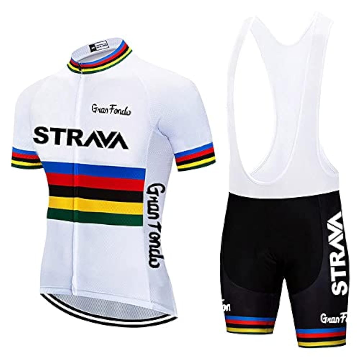 Maillot de ciclismo para hombre, conjunto de pantalones cortos con pechera para verano, traje de bicicleta de montaña, traje de bicicleta anti-UV, ropa de uniforme de carreras