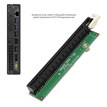 Lenovo ThinkCentre M720q PCI-E拡張アダプタ付き Pci-e 16x Karta Rozszerzająca, Karta Graficzna Karta