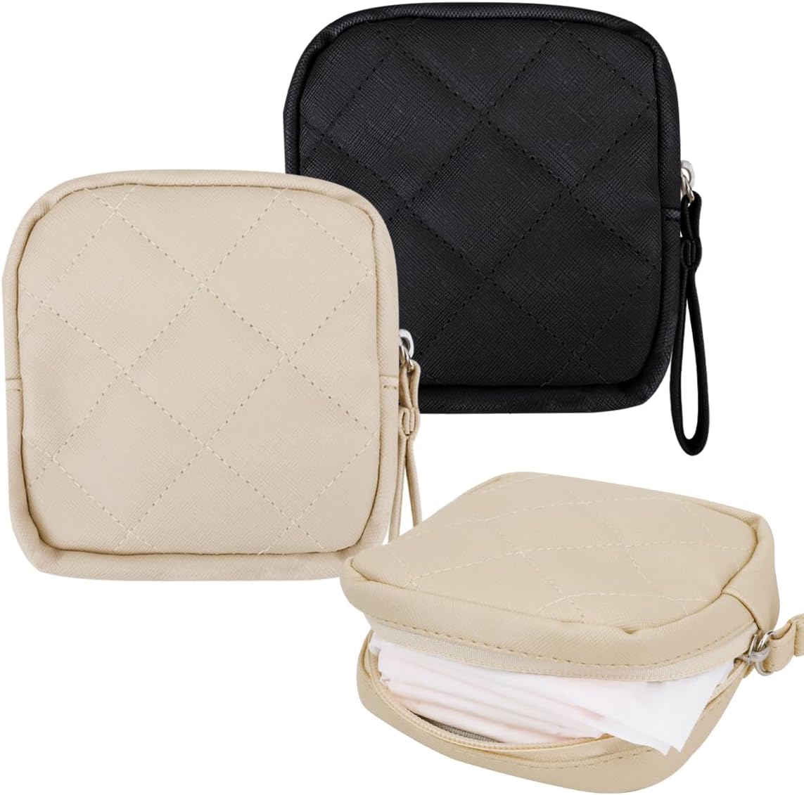 2Pcs Sanitary Napkin Storage Bag, Menstrual Period Bags, Period Pouch for Teen Girls, Portable Sanitary Pad Storage Bag, First Feminine Menstrual Pad Tampon Organizer for School, Women, Ladies 2Pcs Sanitary Napkin Storage Bag, Menstrual Period Bags, Period Pouch for Teen Girls, Portable Sanitary Pad Storage Bag, First Feminine Menstrual Pad Tampon Organizer for School, Women, Ladies