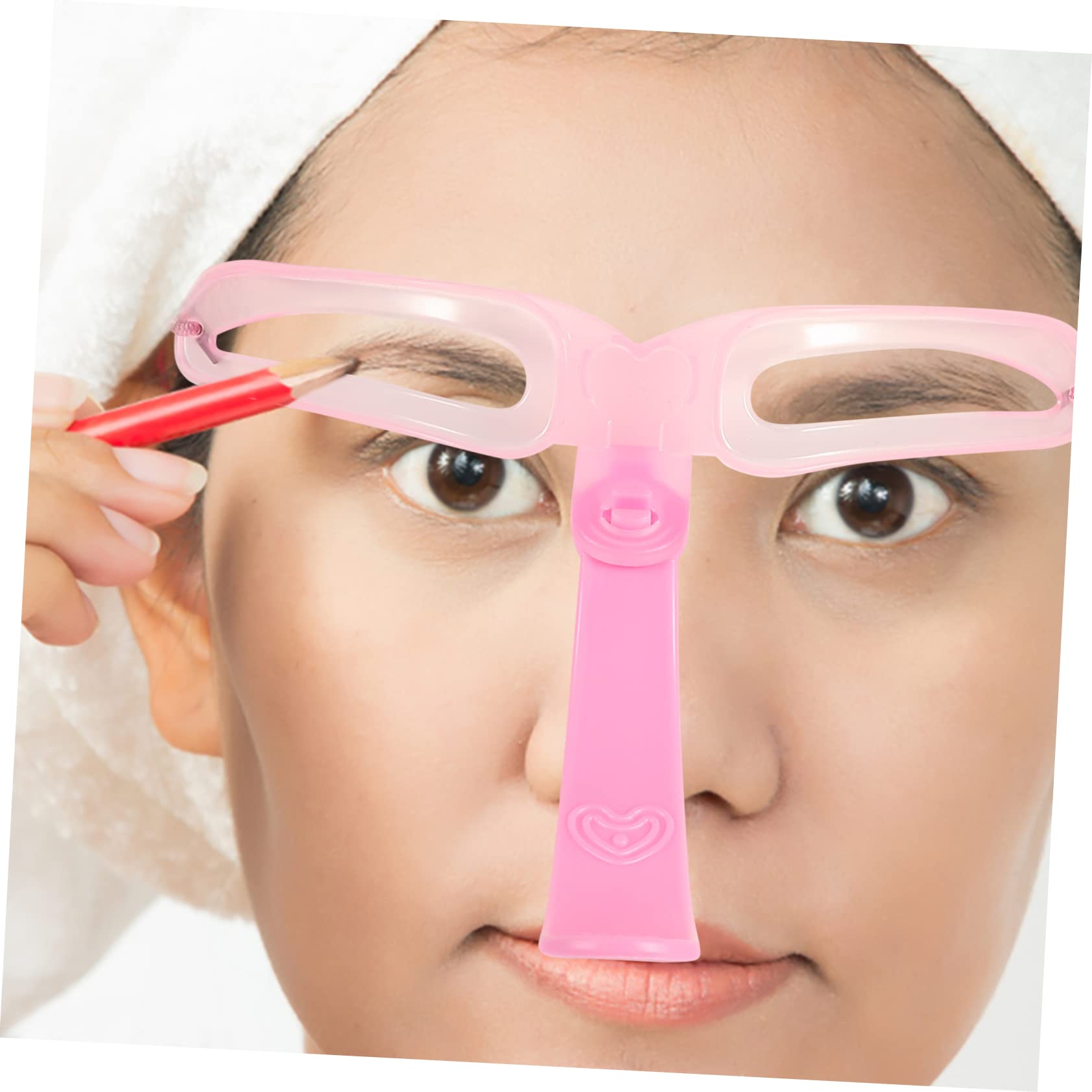 FRCOLOR 12sets Stencil Sopracciglia Riutilizzabili Modelli Portatili Per Makeup Strumenti Facili Da Usare Per Professionisti e Principianti Accessori Per Trucco Sopracciglia