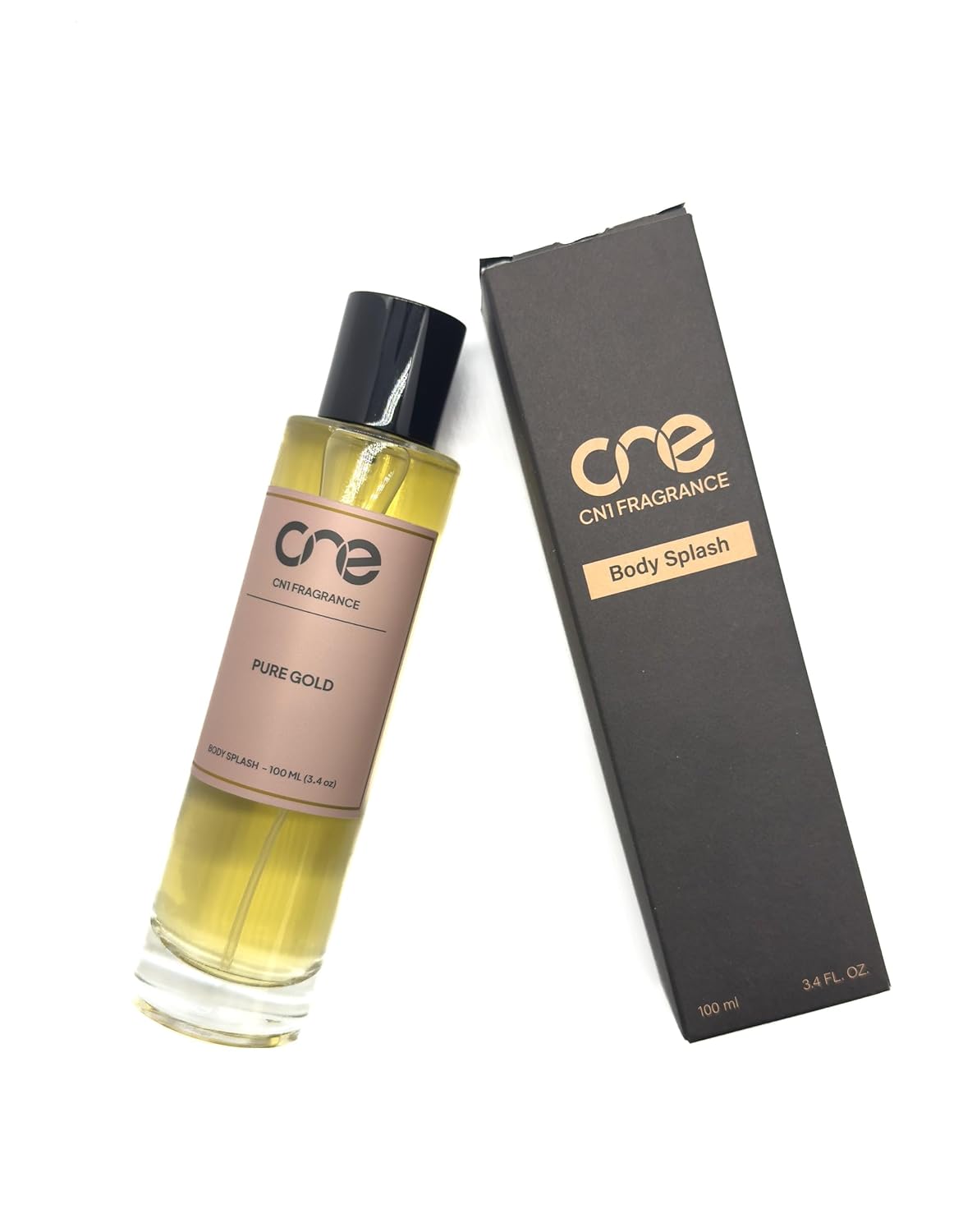 Pure Gold Body Splash - Pure Gold Body Splash - Unisex Perfume -Vanilla & Musk Notes - Travel Size Perfume - 100ml - Image 2