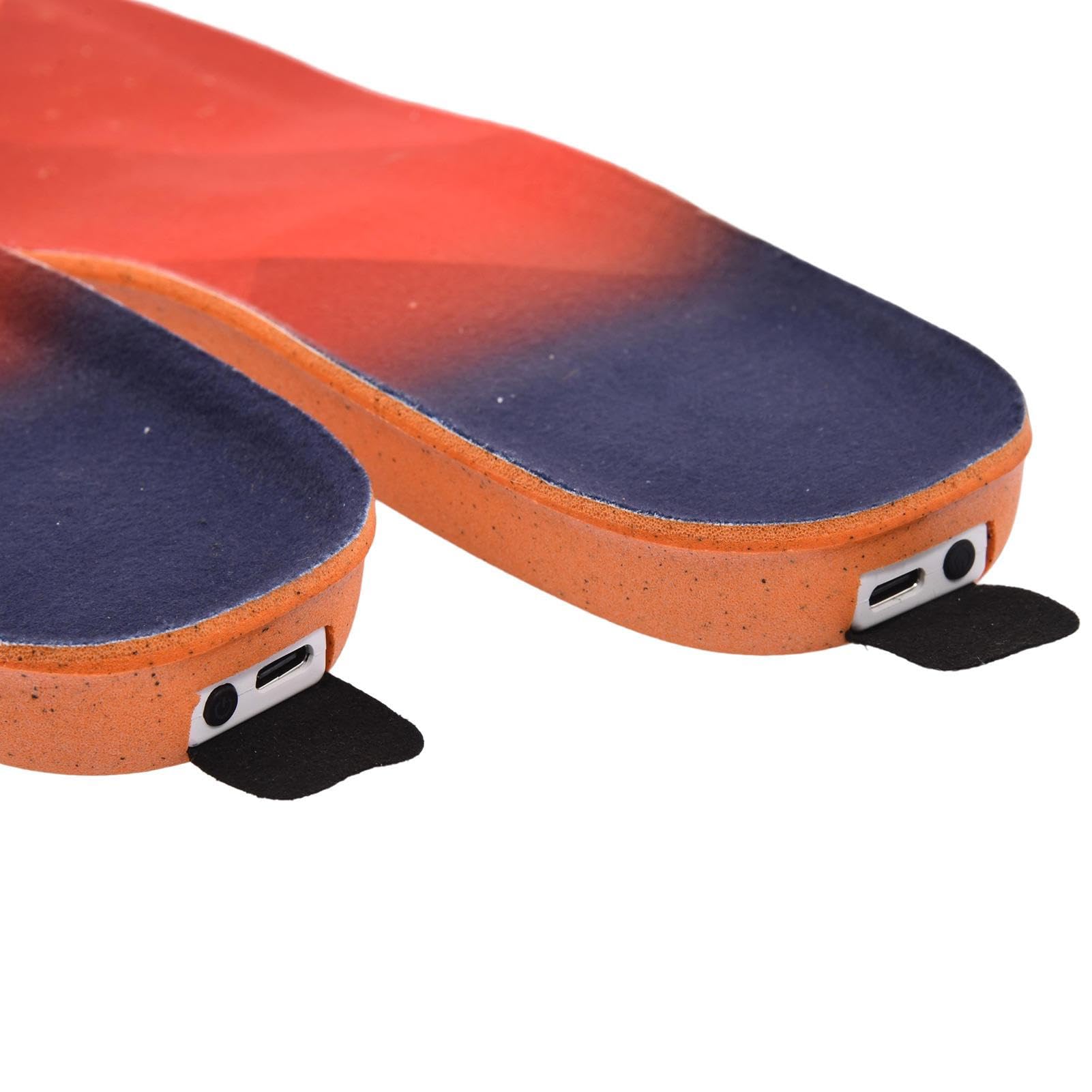 Plantillas Térmicas,Plantillas Térmicas para Hombres Recargables | Calentador de pies Recargable por USB con Mando a Distancia | De Invierno para Caza Senderismo Camping Unisex