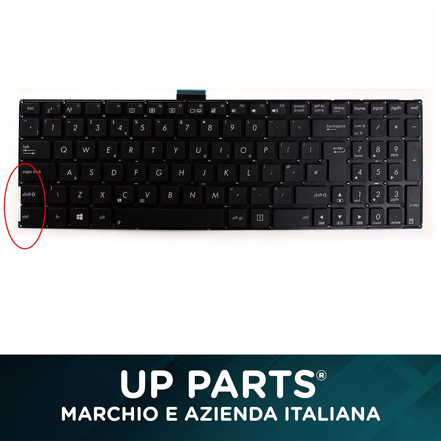 Tastiera per Notebook Italiana Originale Fujitsu LifeBook E753 Con