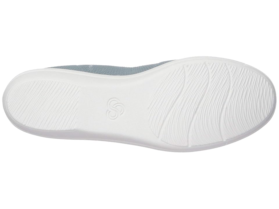 

Clarks Ayla Paige (Blue Grey Knit) Women's Slip on Shoes, Gray