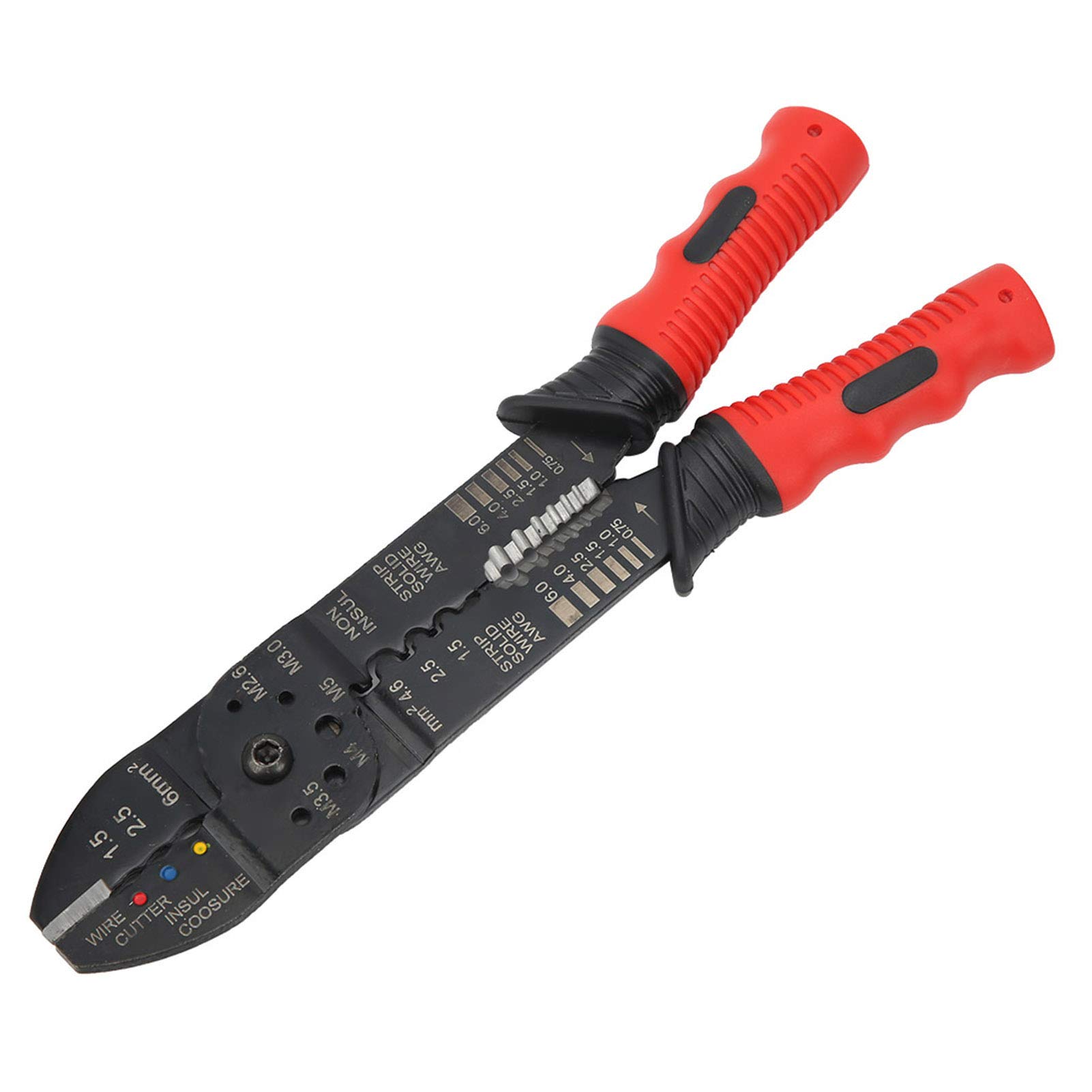 Wire Terminal Crimper Tool - Stripping & Crimping Tool For Insulated Terminals M5-M2.6 - View #7