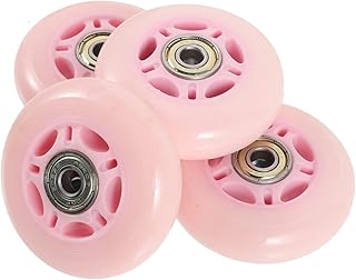Kisangel Monopatina Para Crianças Roda De Skate 4Pcs Roda De Roda De Roda De Ao Ar Livre Rodas De Skate Pu Rodas De Bagagem Rodas De Internas Substituíveis Roda De Acessório De Patinação