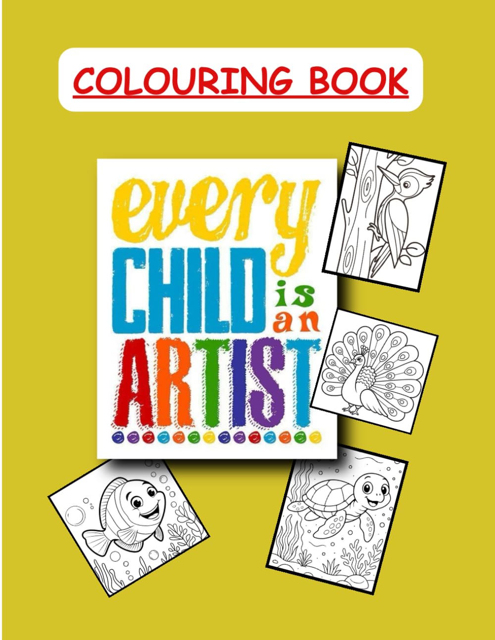 CHILDREN COLOURING BOOK: KIDS ACTIVITY FOR AGE 3-14