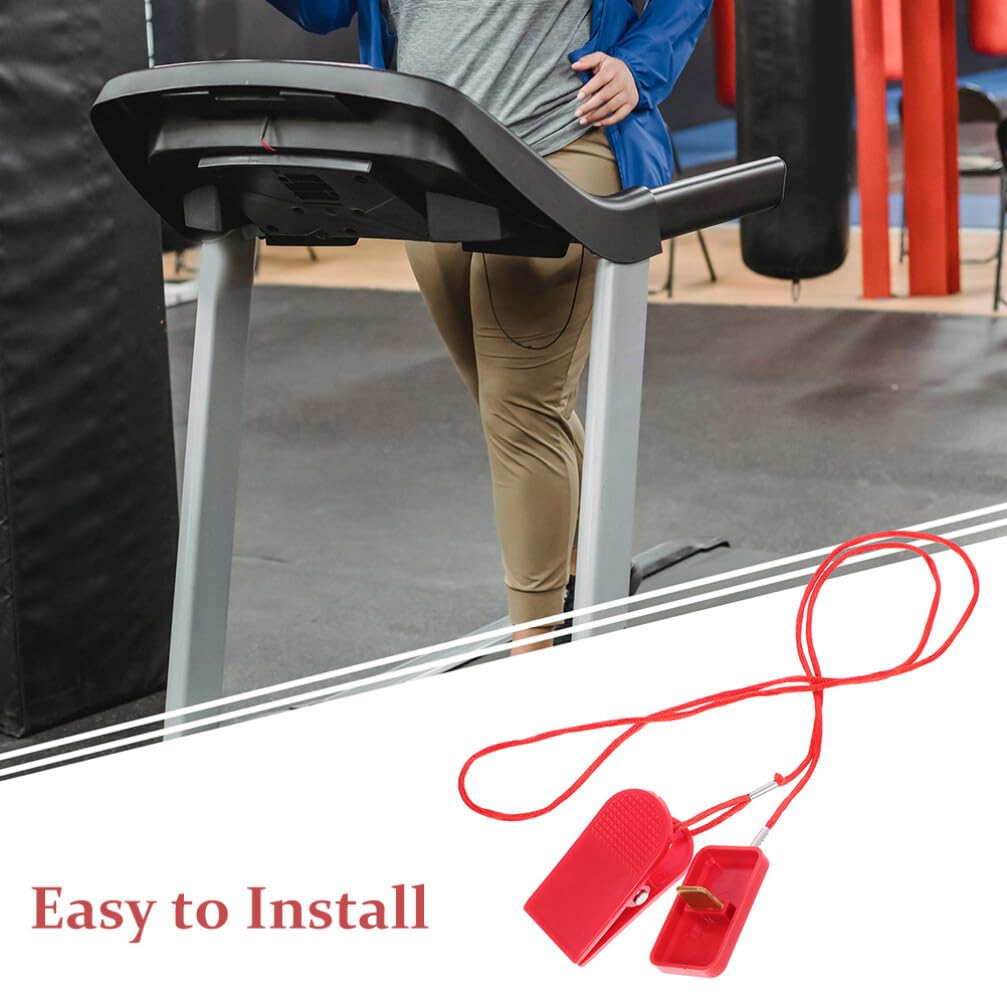 Sosoport 2pezzi Chiave di Sicurezza Magnetica per Tapis Sostituzione Pratica per Tapis Elettrici Protezione Caso di Emergenza e Stop Immediato