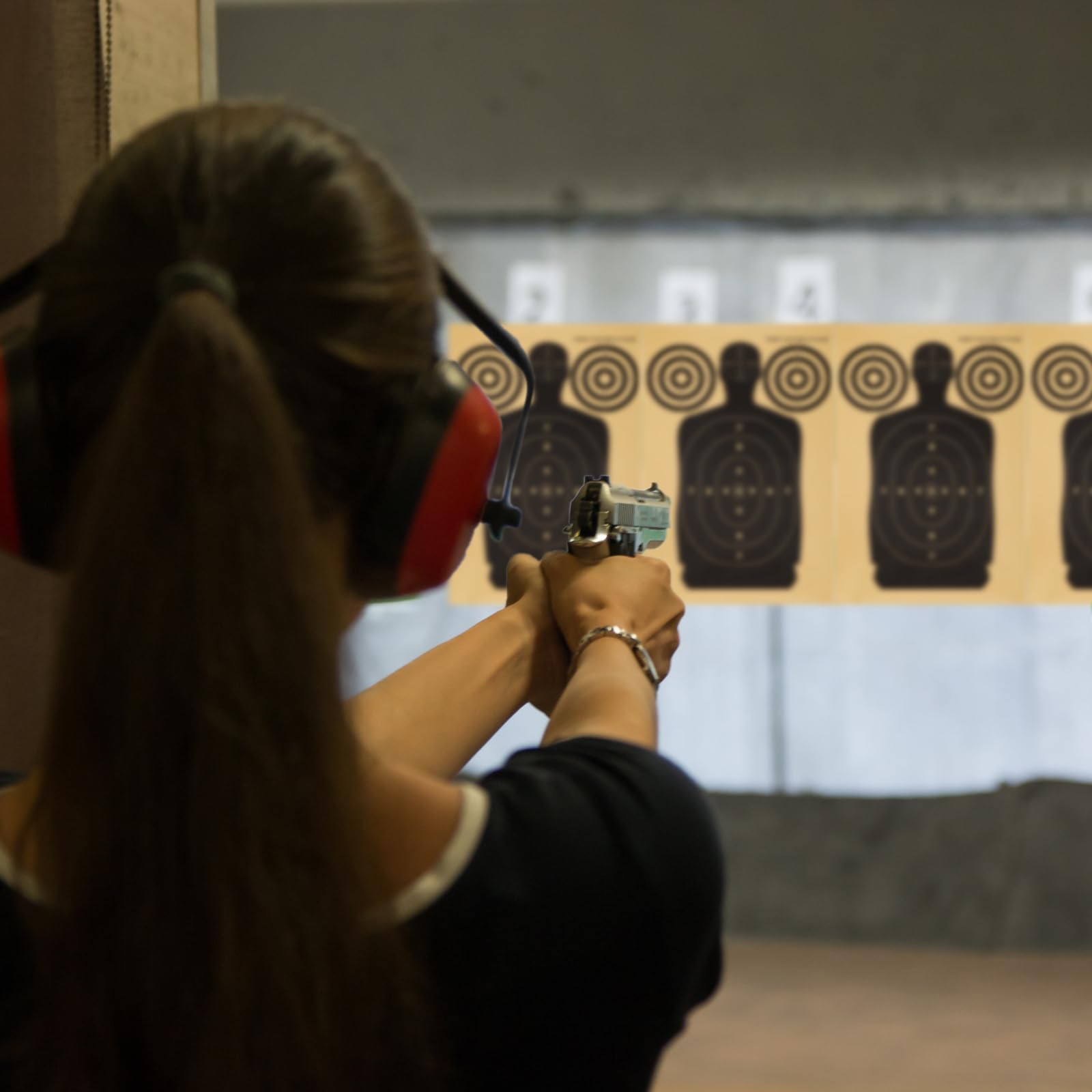 Lenwen 200 Sheets Shooting Targets Paper Shooting Range Targets Paper