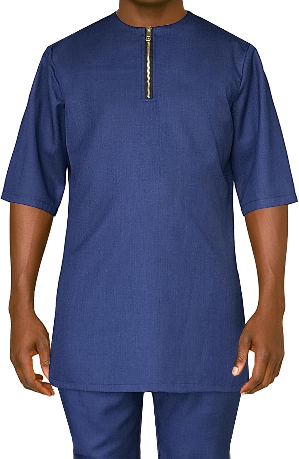 African Suit for Men Dashiki Clothing Shirt Pants 2 Piece Set Attire Fashion Casual Slim fit Outfits