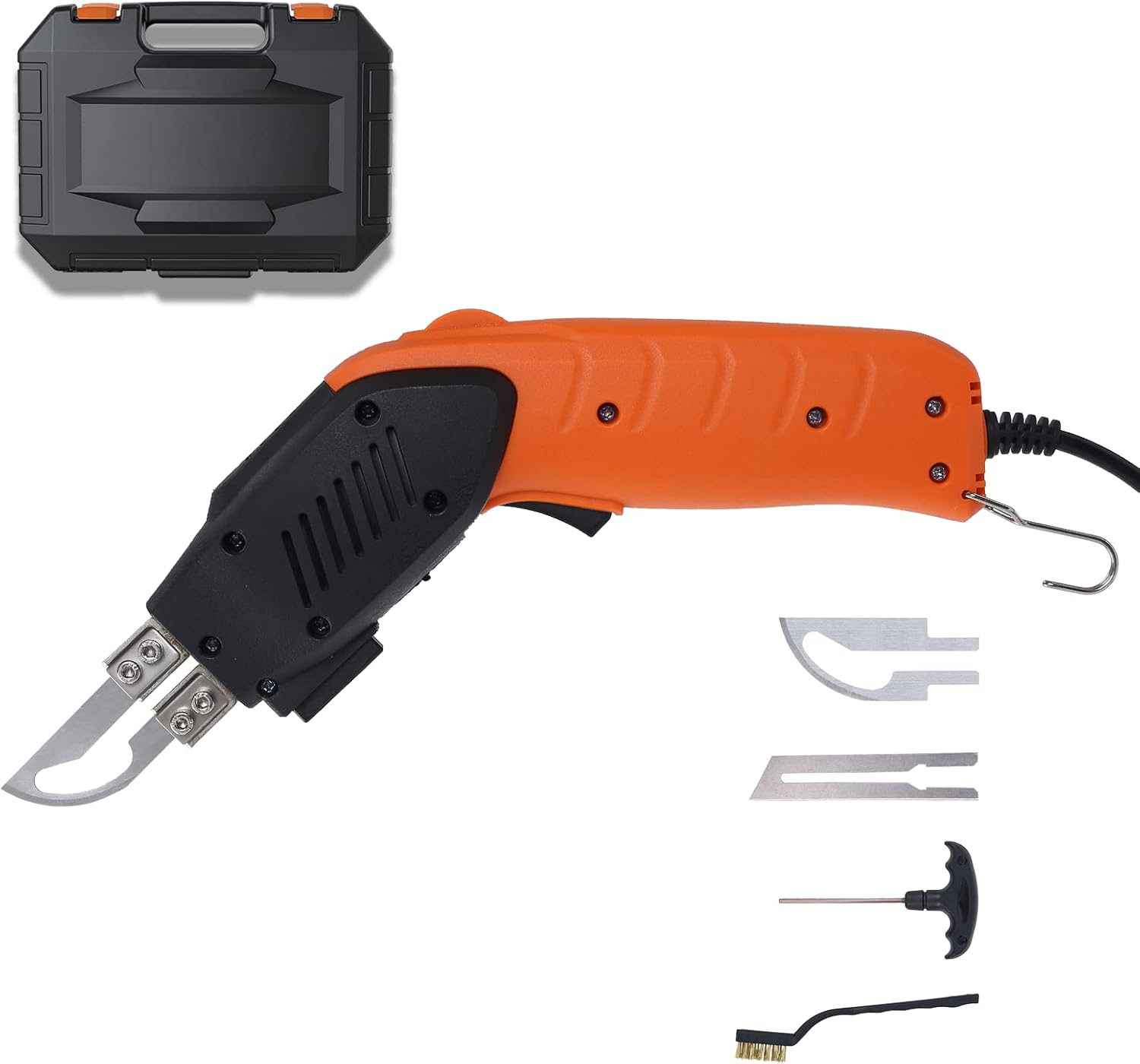 RONGTER Foam Fabric Cutter Hot Knife Air Cooling Handle Electric Foam