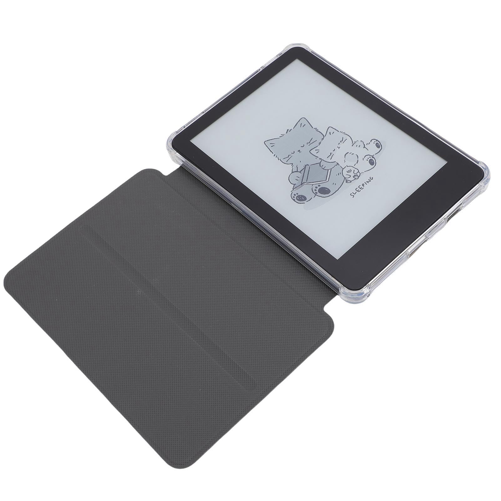 Fabater E-Paper-Reader, Kompakter 6-Zoll-300-PPI-Touchscreen mit Schutzhülle für Tägliche Leser und Lernbegeisterte (Black)