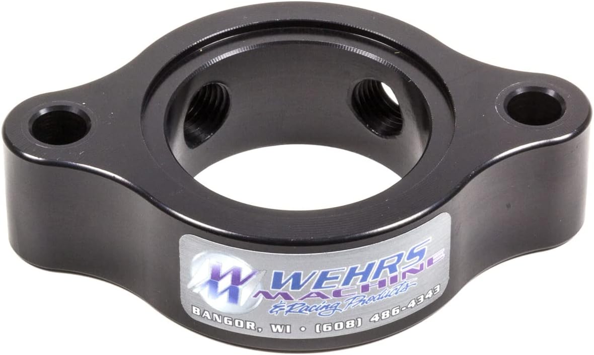 Wehrs Thermostat Riser Water Neck Riser with Ports (Port Size: 3/8")