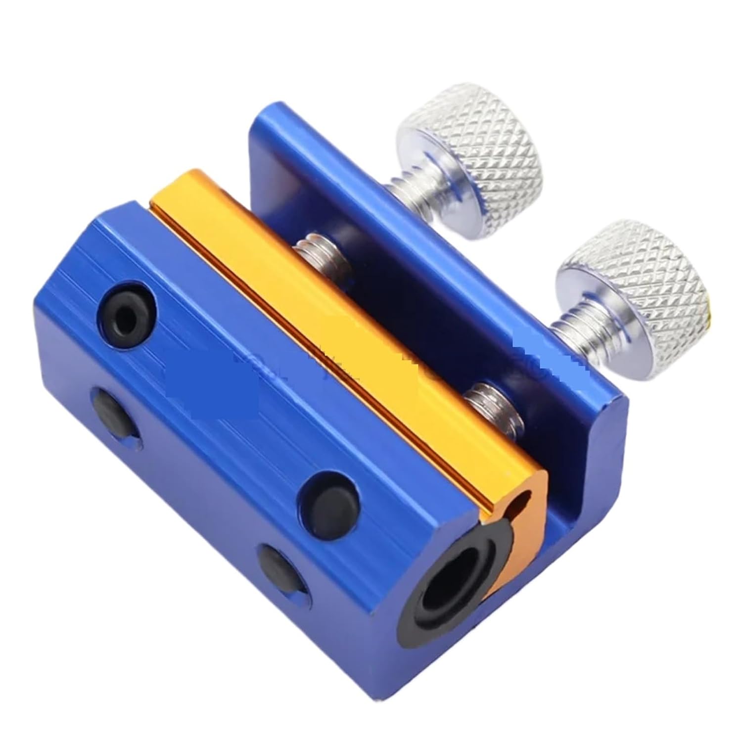 Motorcycle Chain Oiler 3pcs Throttle Line Oiler Dual Cable Luber Lubricator Lubricant Tool Motorcycle Scooter Bike ATV(Dark Blue Gold)