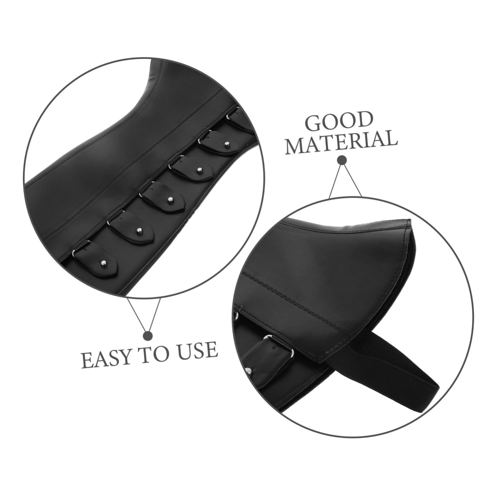 Healeved 1 Par Cubrezapatos Tipo Leggings Altos Cubrebotas Pirata Medieval Polainas De Zapatos Cubrebotas Cosplay Cubiertas De Zapatos De Bruja Cubrebotas Renacentistas Pu Black