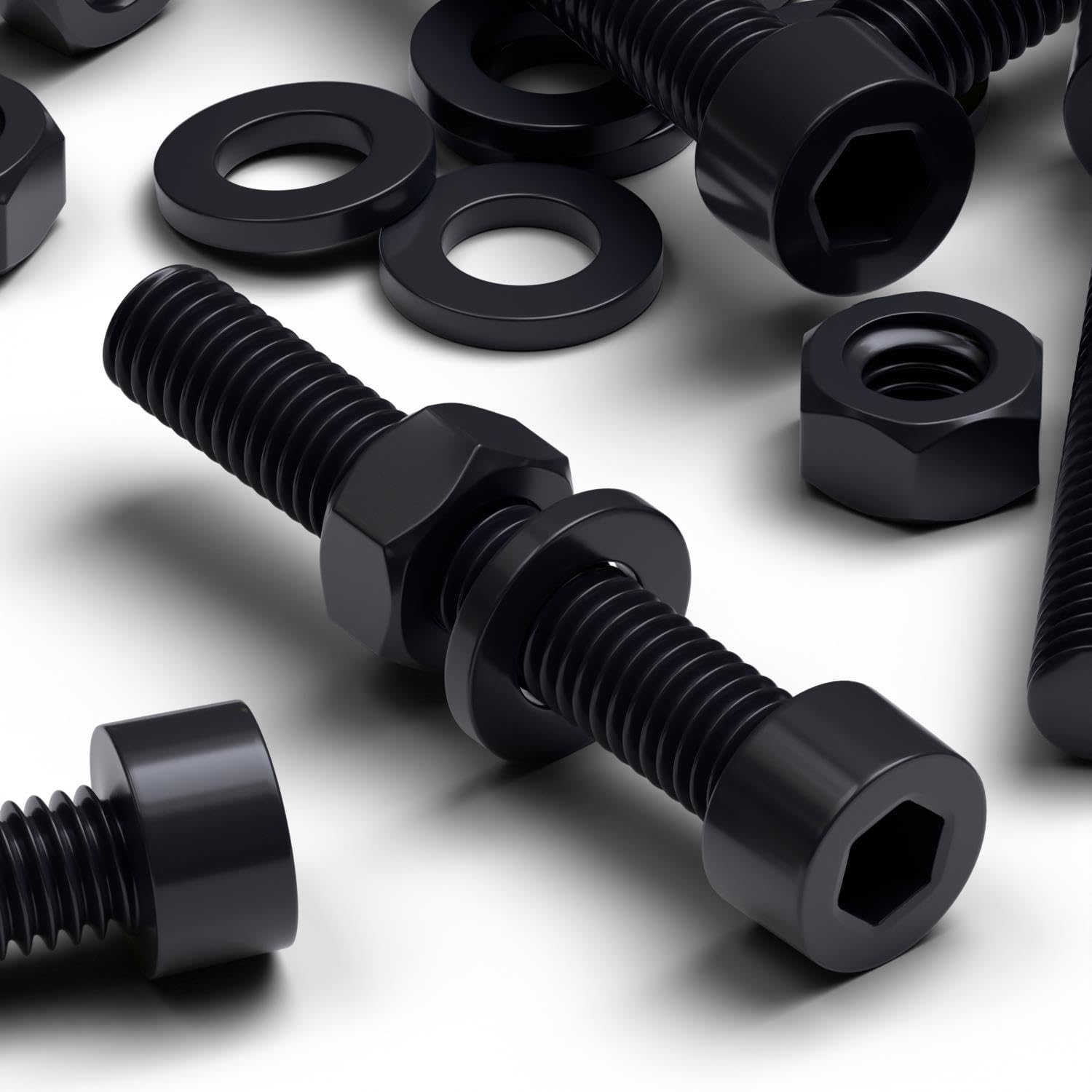 10 Stück Bohrschraube 6,3x32mm Mit Sechskantkopf, Verzinkt