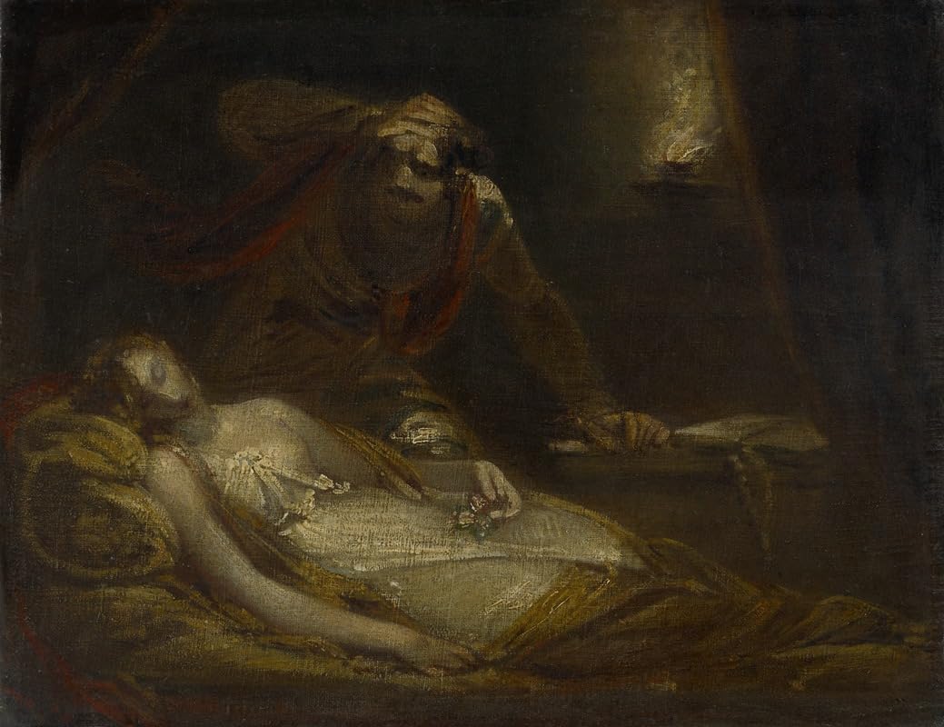 Othello und Desdemona Posterdruck von Theodor von Holst, 61 x 91 cm