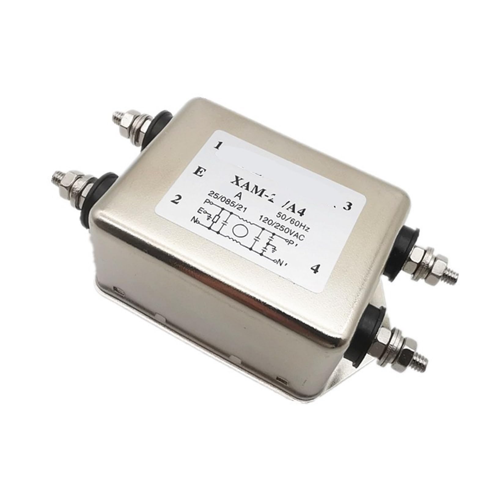 Filtro antiinterferencias electromagnéticas XAM-20A con supresión de ruido eléctrico 20A