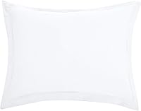 Vista 3 de Yaxa Basics - Juego de funda de edredón de microfibra ligera de 2 piezas con cierre de cremallera, tamaño Twin/Twin XL, blanco brillante, sólido