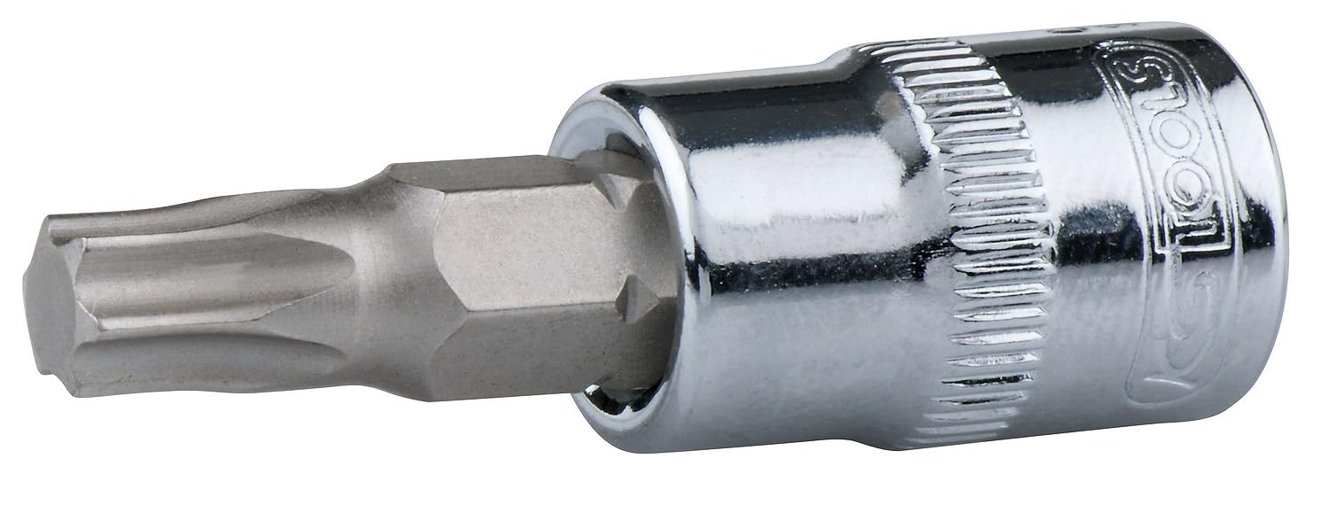 KS Tools 918.1479 1/4 CHROME + TX bit socket T10