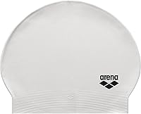Arena Soft Latex II Unisex Swim Cap - Durable Elastic Fit for Long Hair, Intensive Training, FINA Approved