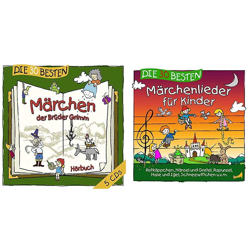 Die 30 besten Märchen der Brüder Grimm & Die 30 besten Märchenlieder für Kinder
