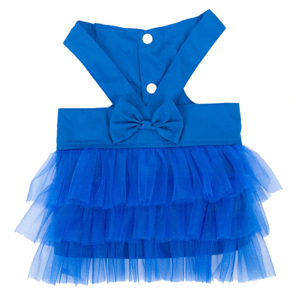 LtuzPet Dog Tutu Skirt Pet Dog Bow Tie Gauze Tutu Dress Skirt Puppy Cat Princess Clothes Apparel