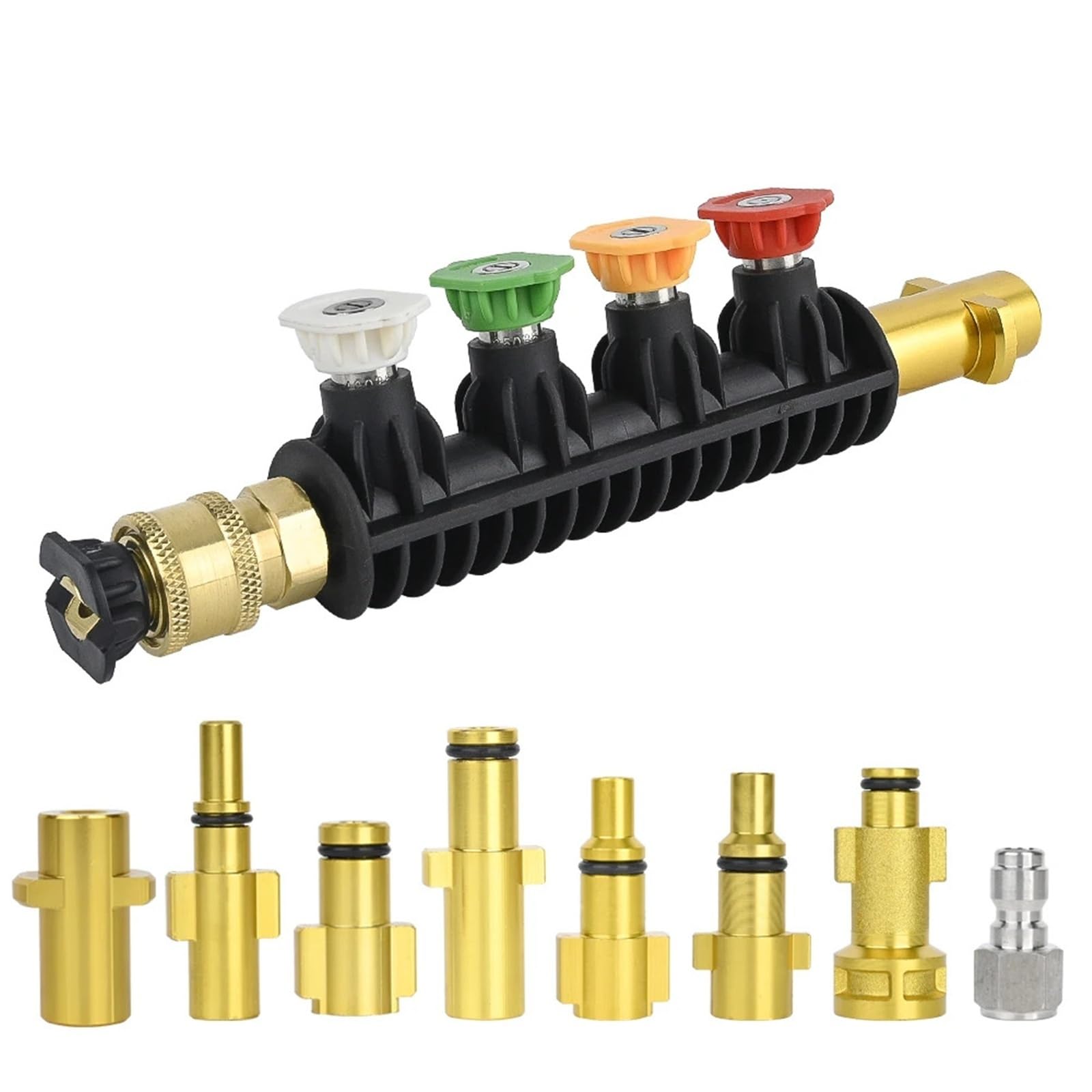Compatibile con Karcher, Compatibile con Bosch, Punte della bacchetta for pistola ad alta pressione, Punta dell'ugello di ricambio for lancia for pistola a spruzzo for auto(Karcher HD EasyForce)